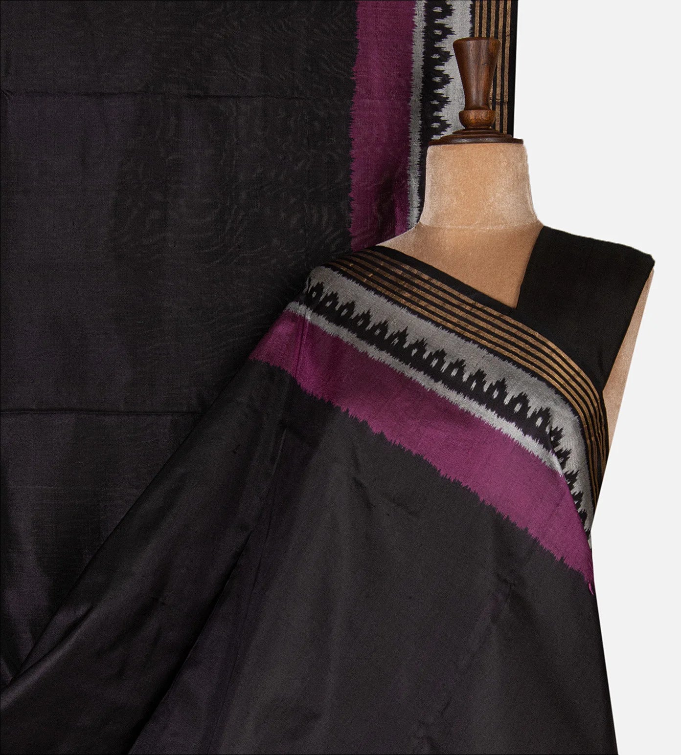Black Patola Silk Saree