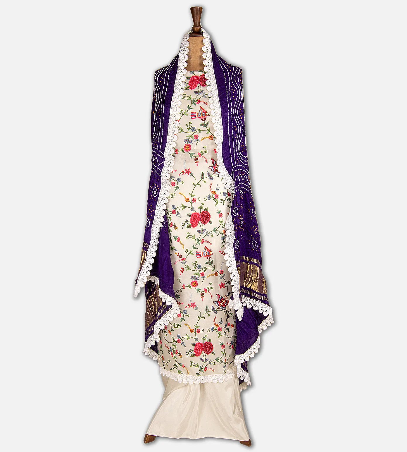 Off-White Organza Salwar