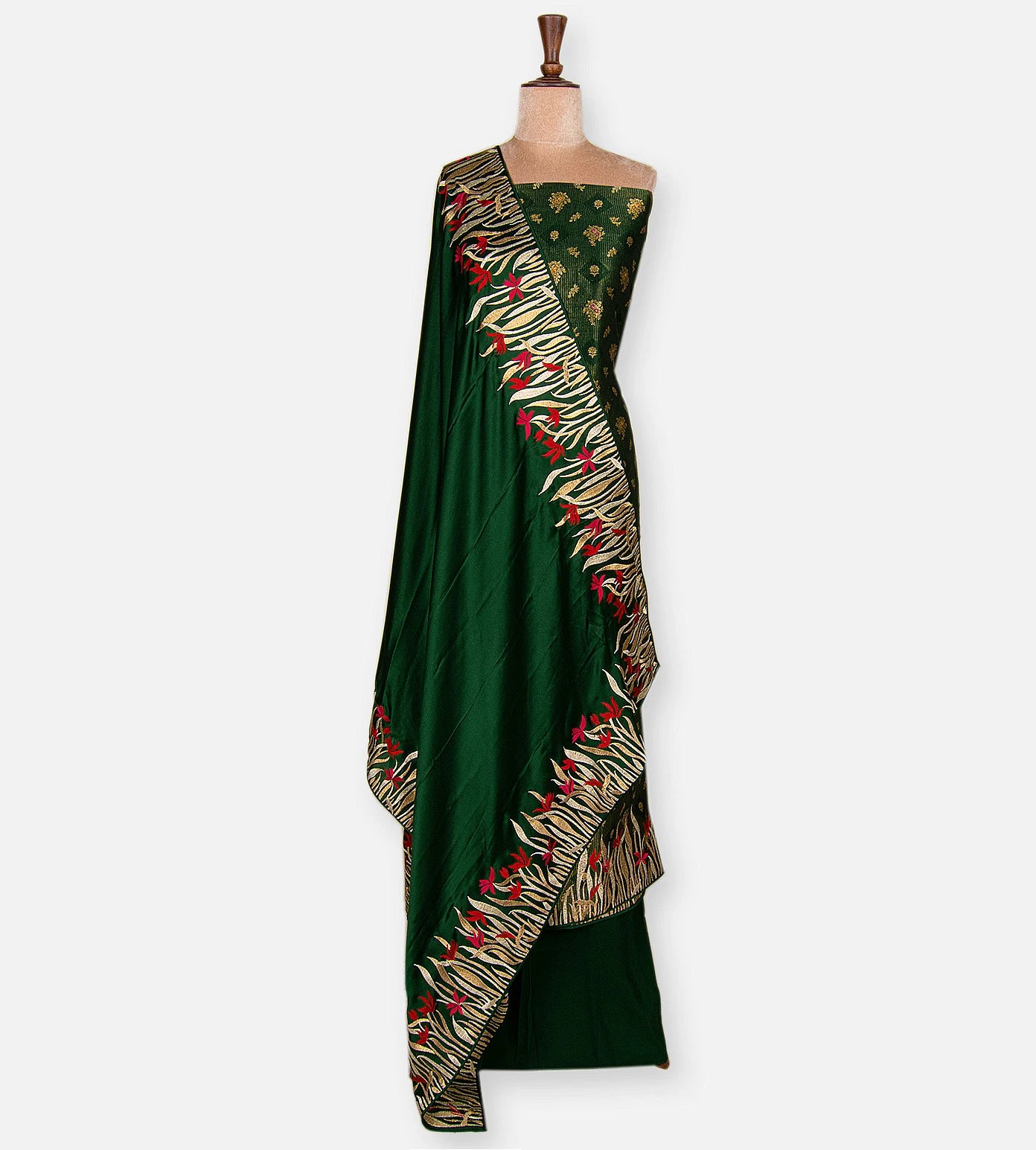 Green Organza Salwar