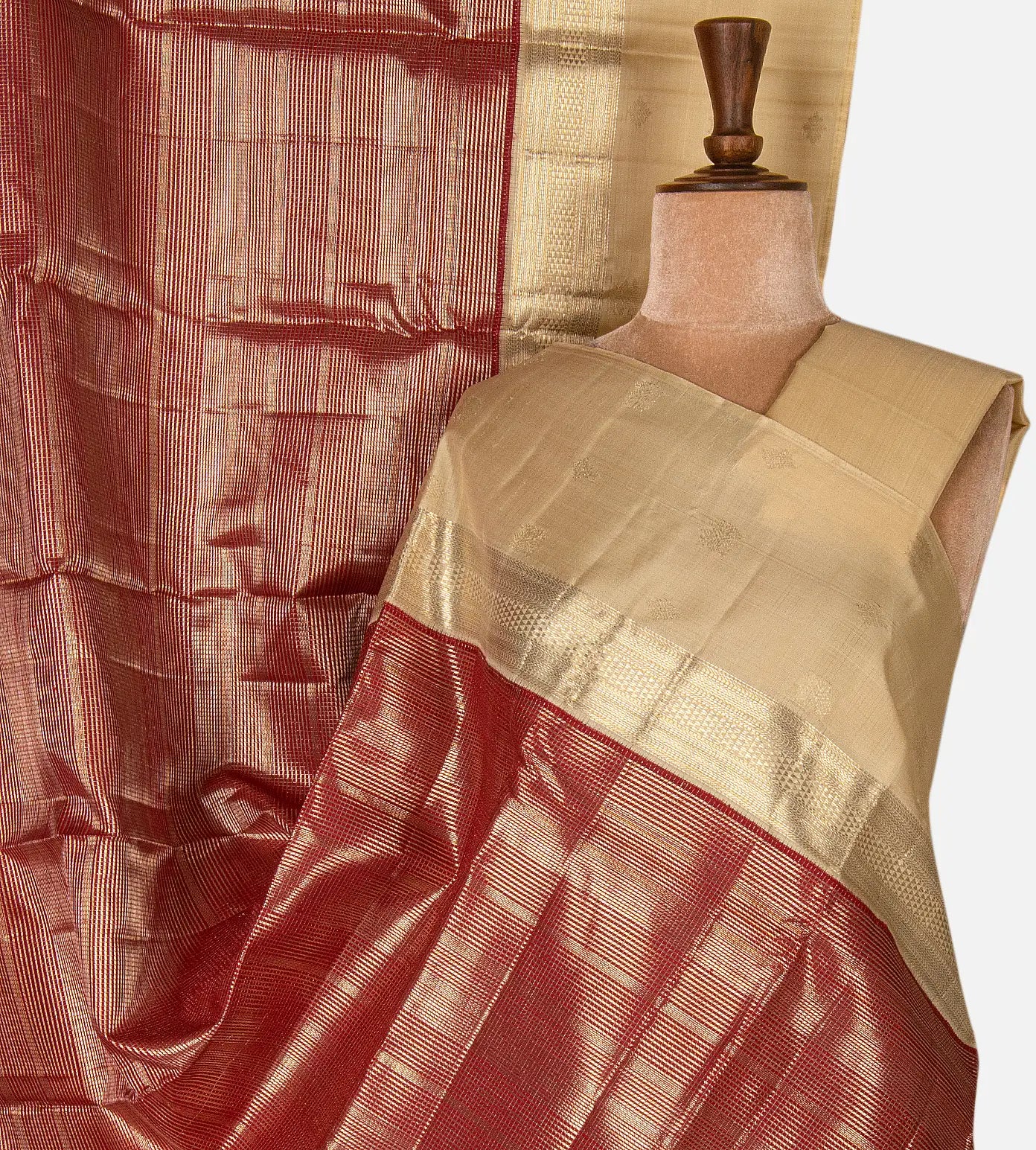 Red Kanchipuram Silk Saree