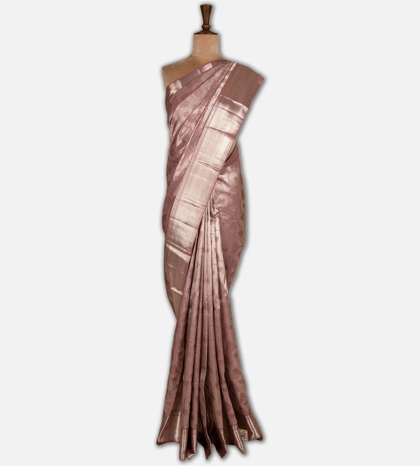 Pink Kanchipuram Silk Saree