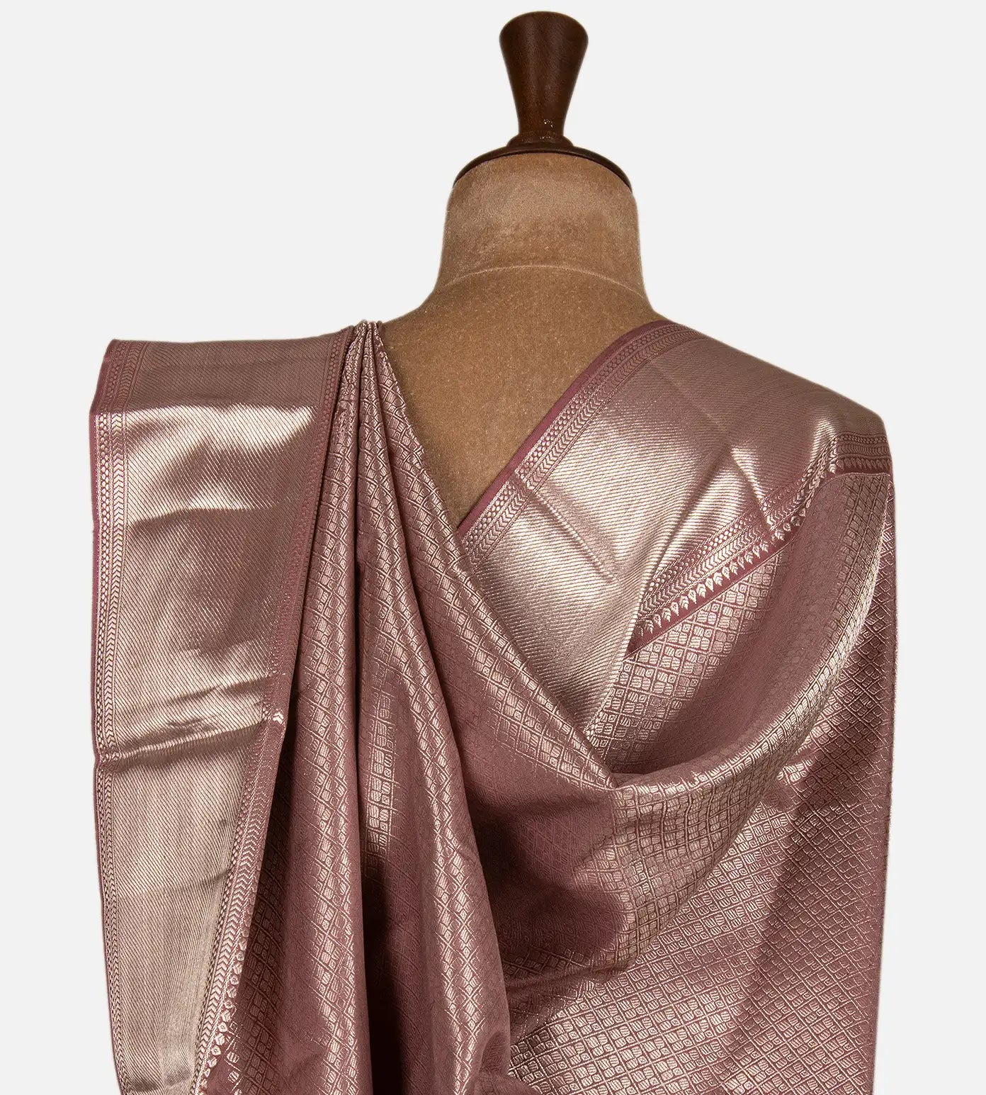 Pink Kanchipuram Silk Saree