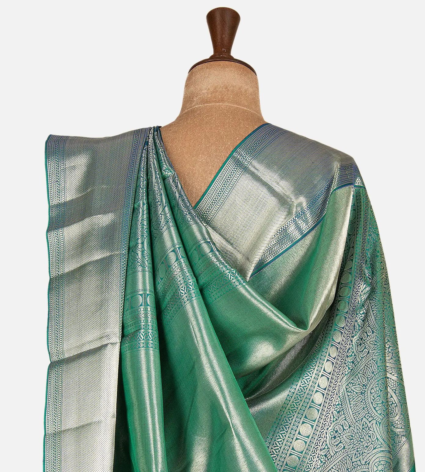 Blue Kanchipuram Silk Saree