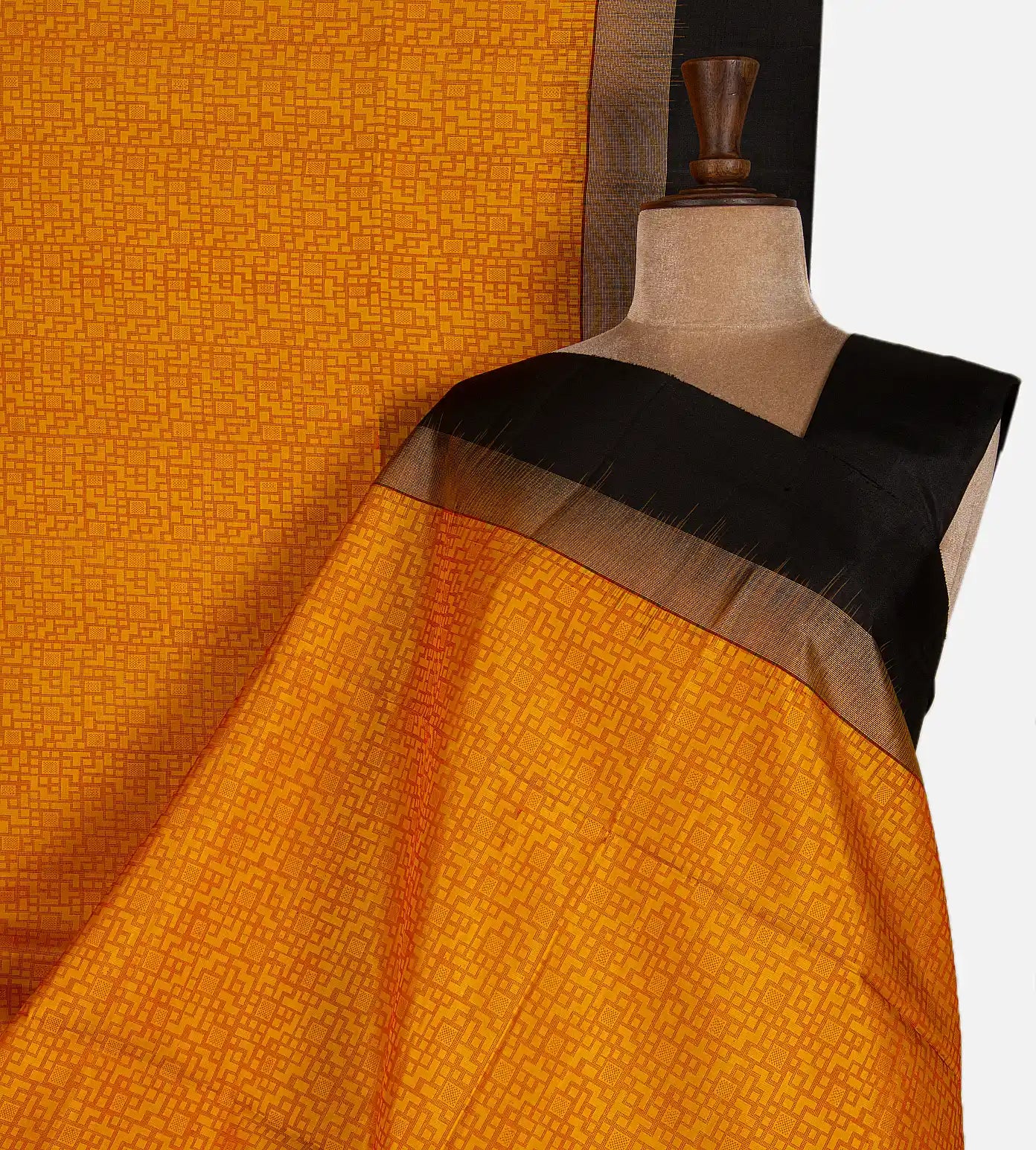 Yellow Soft Silk Saree