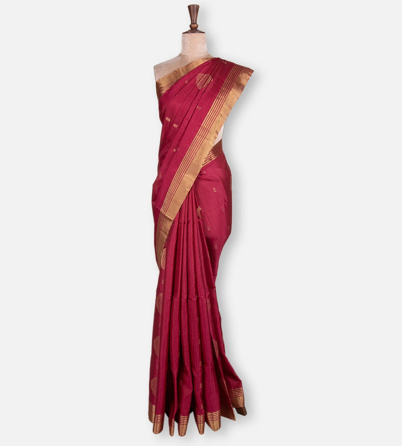 Red Soft Silk Saree