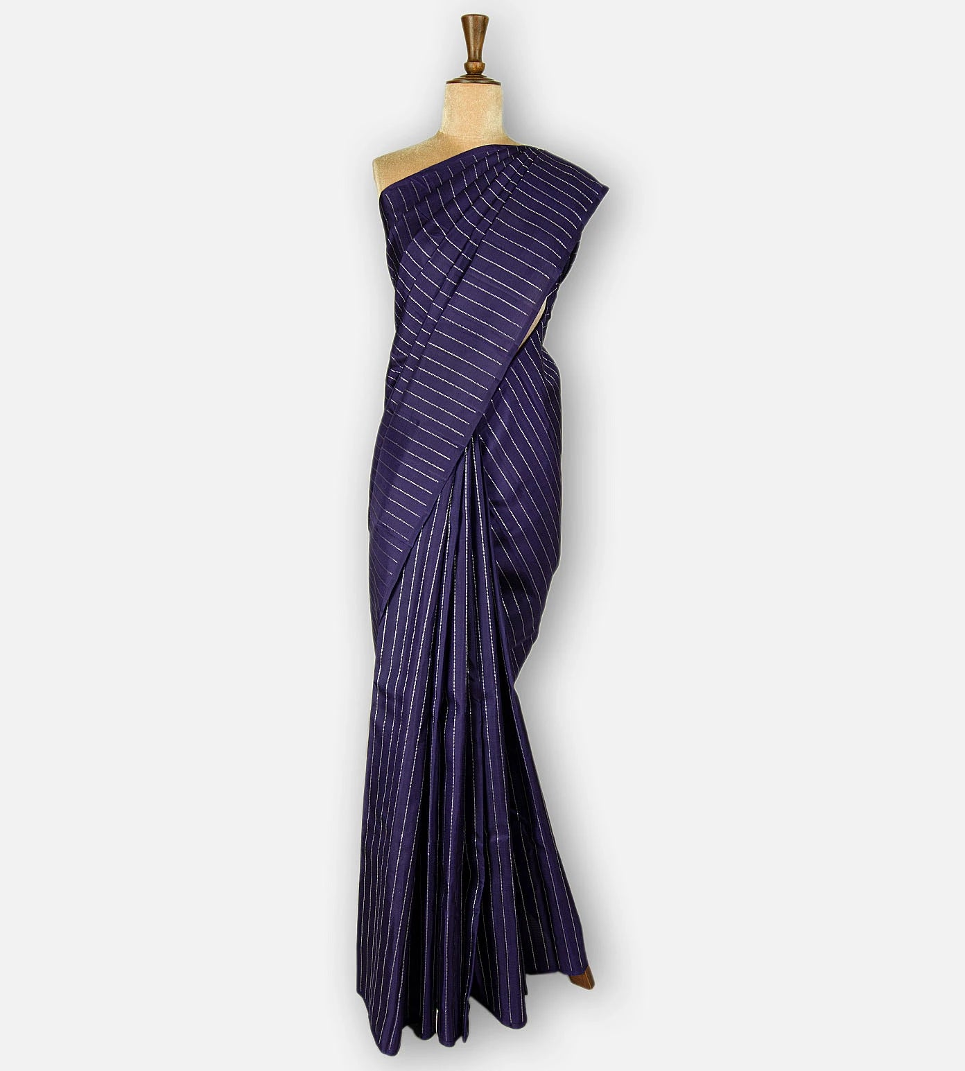 Blue Kanchipuram Silk Saree