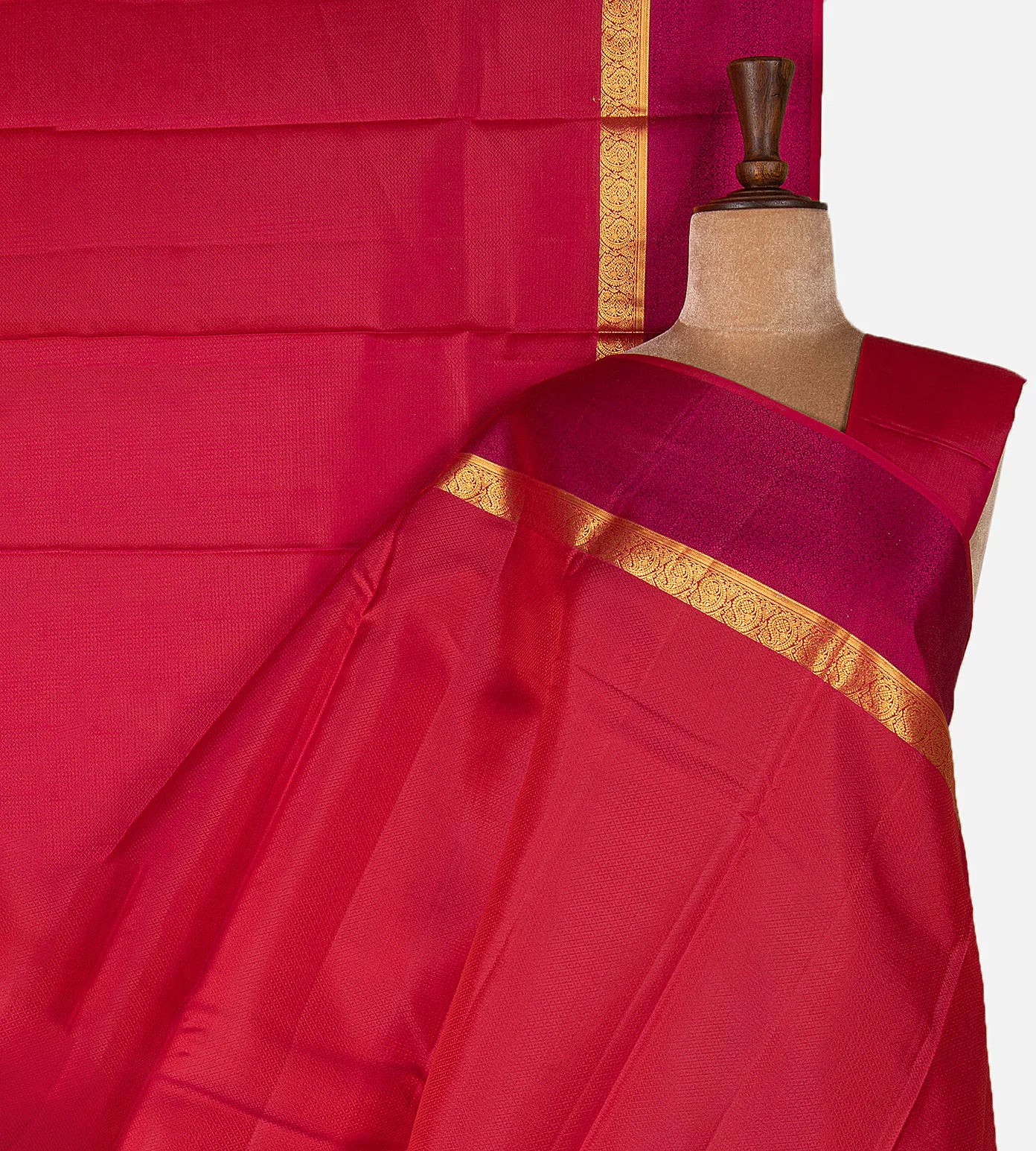 Red Soft Silk Saree