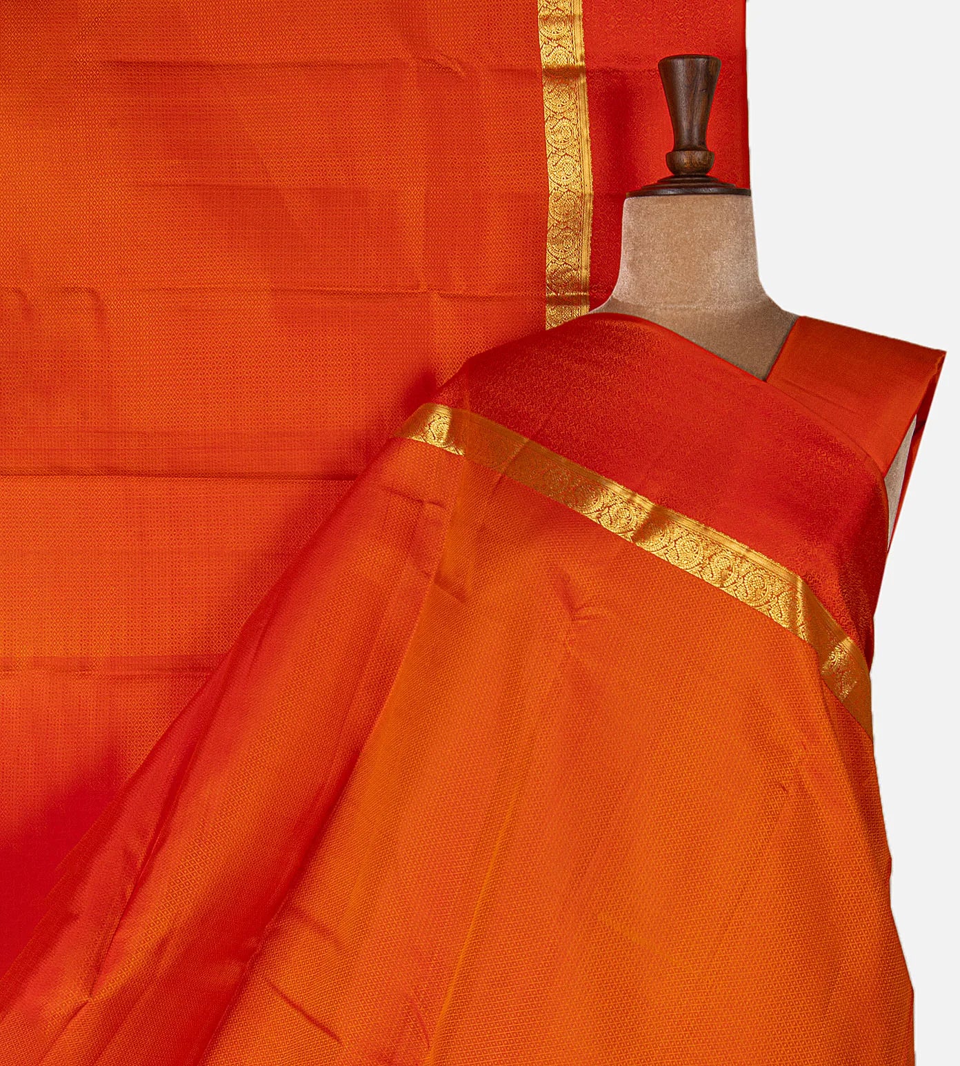 Orange Soft Silk Saree