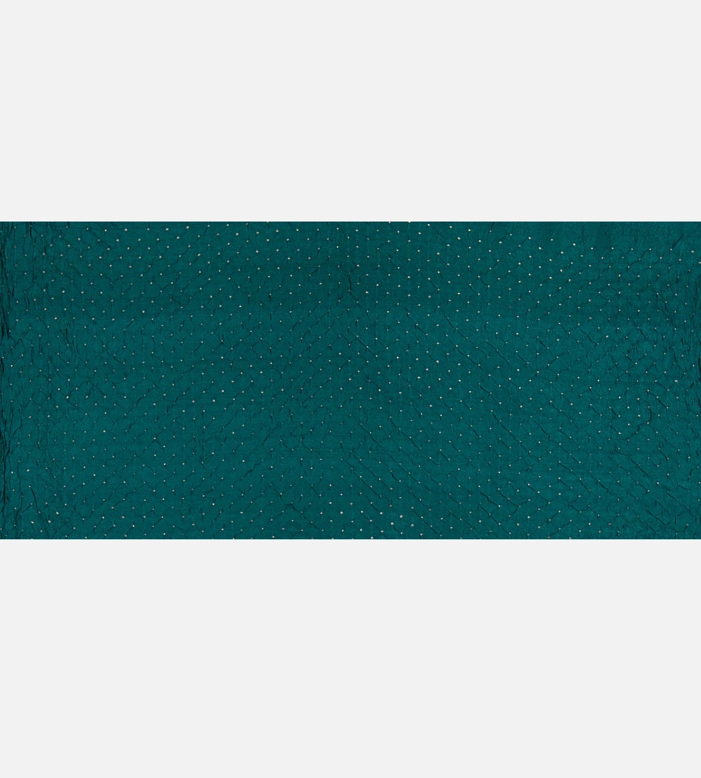 Blue Bandhani Tussar Georgette Saree