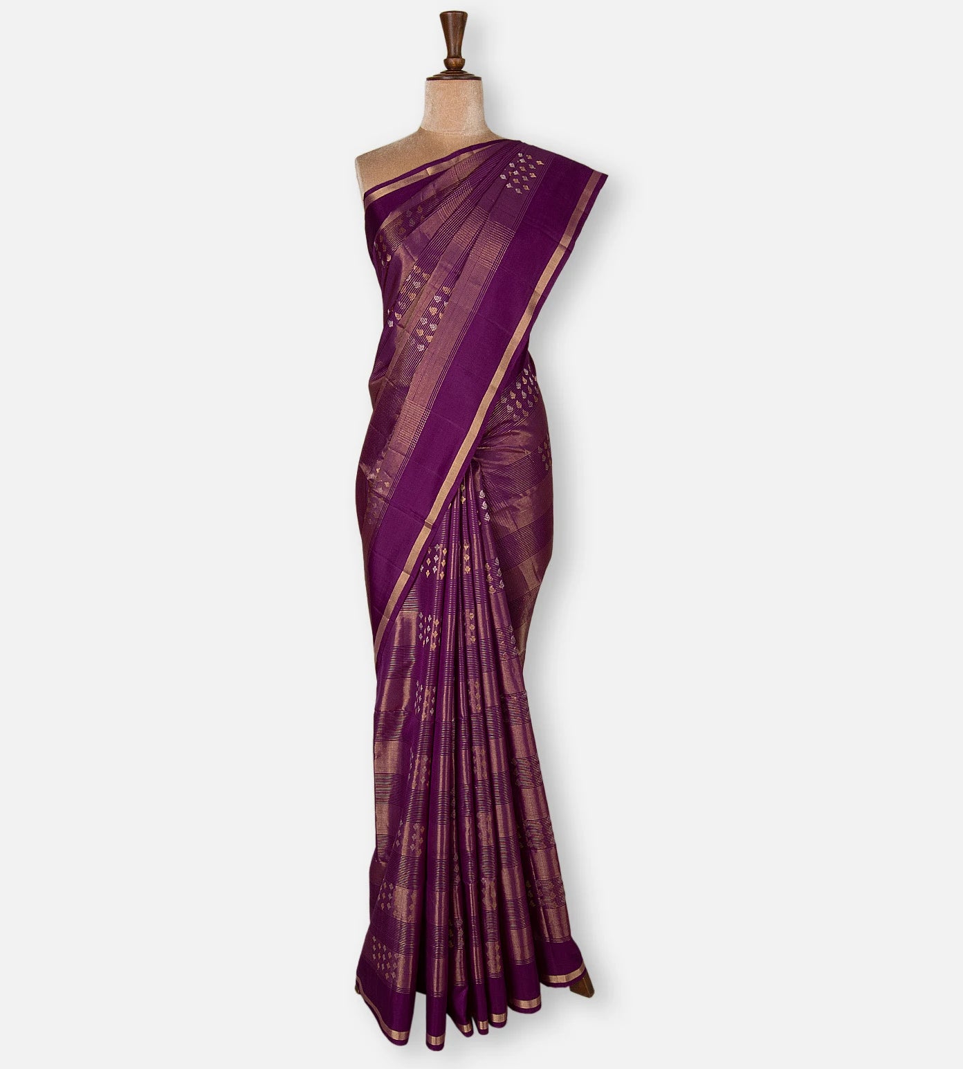 Purple Soft Silk Saree