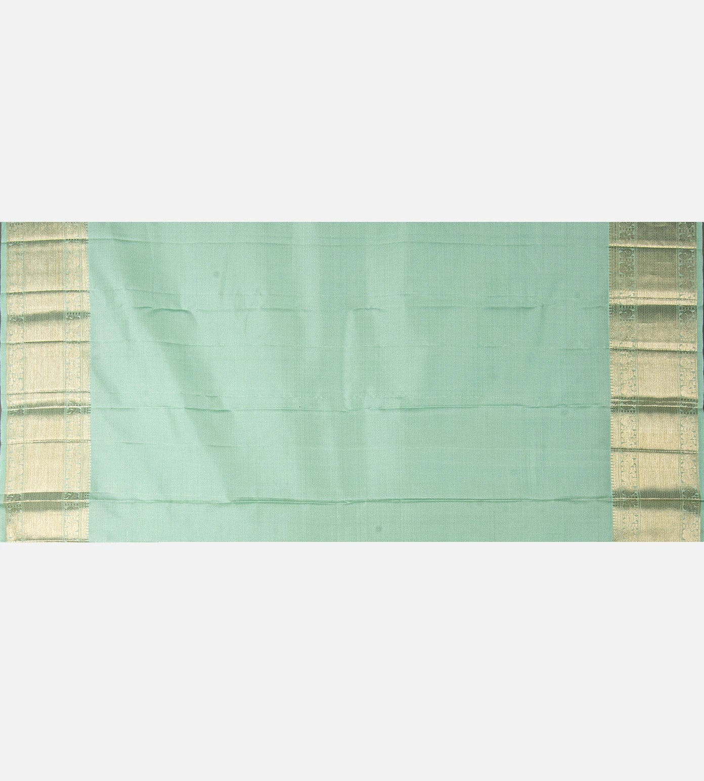 Pistachio Green Kanchipuram Silk Saree