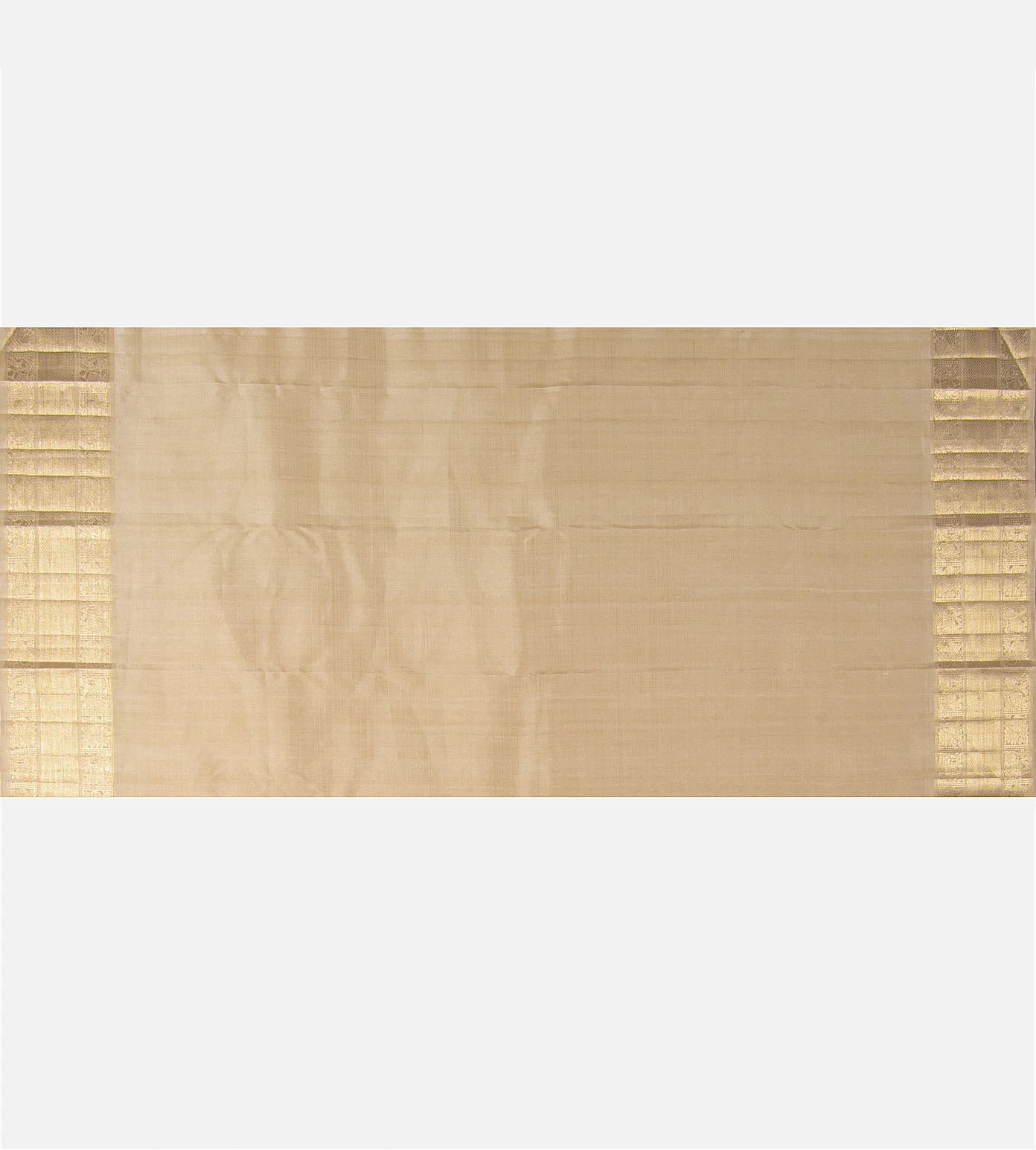 Yellow Kanchipuram Silk Saree
