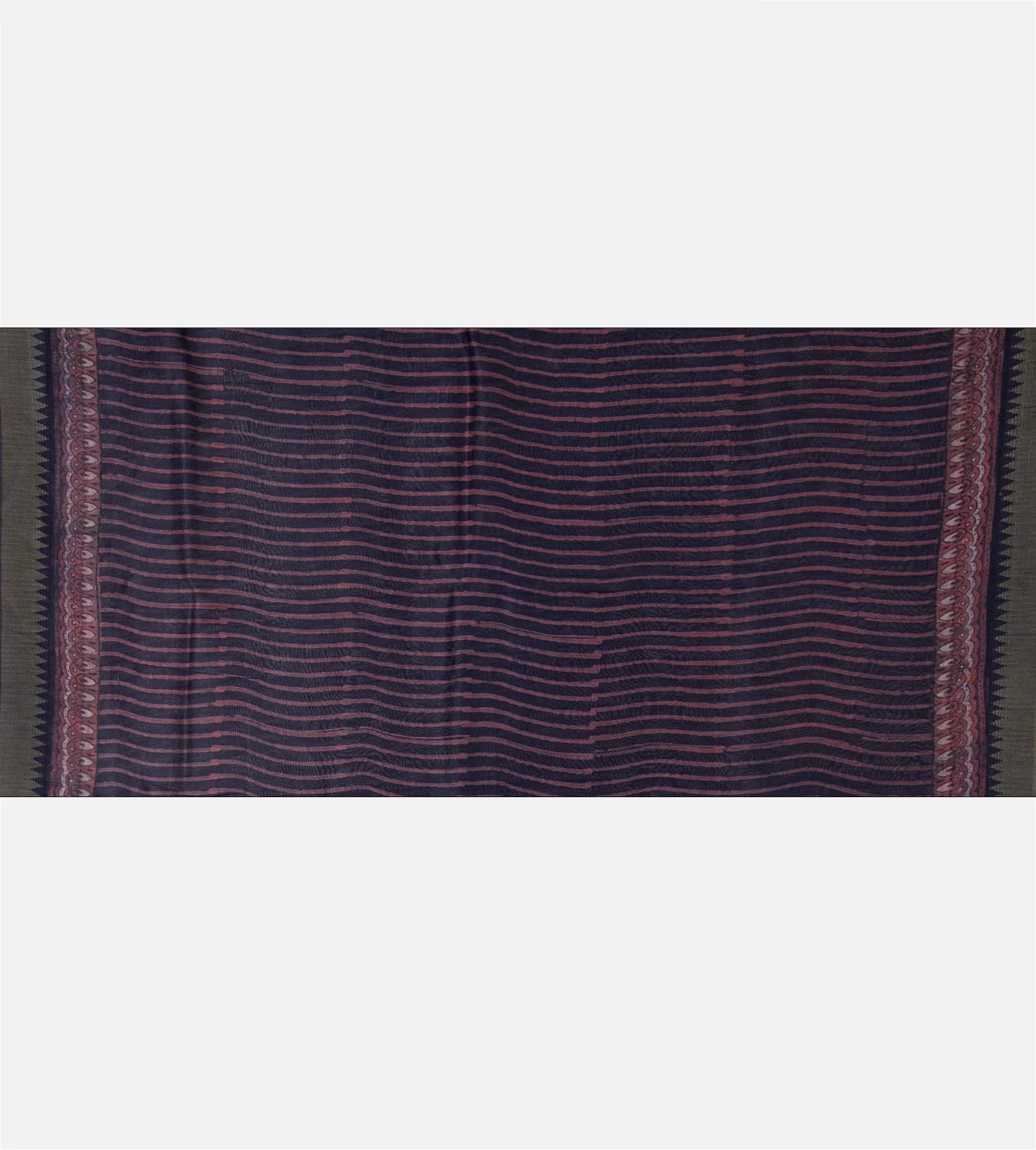 Blue Chanderi Cotton Saree