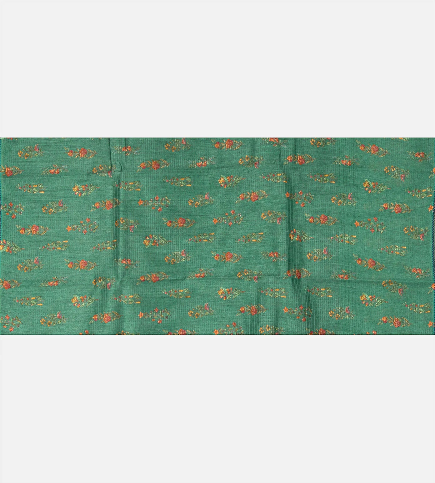 Blue Tussar Saree