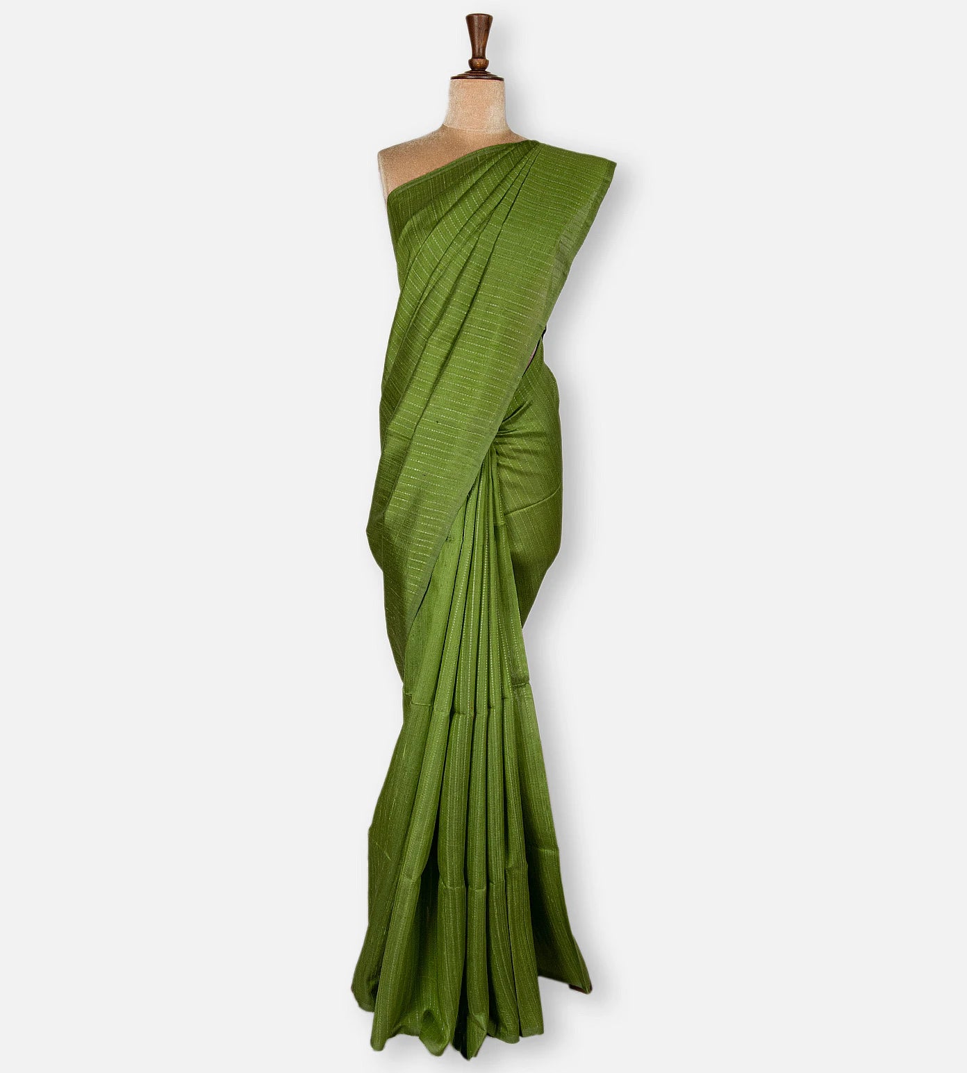 Light Green Raw Silk Saree
