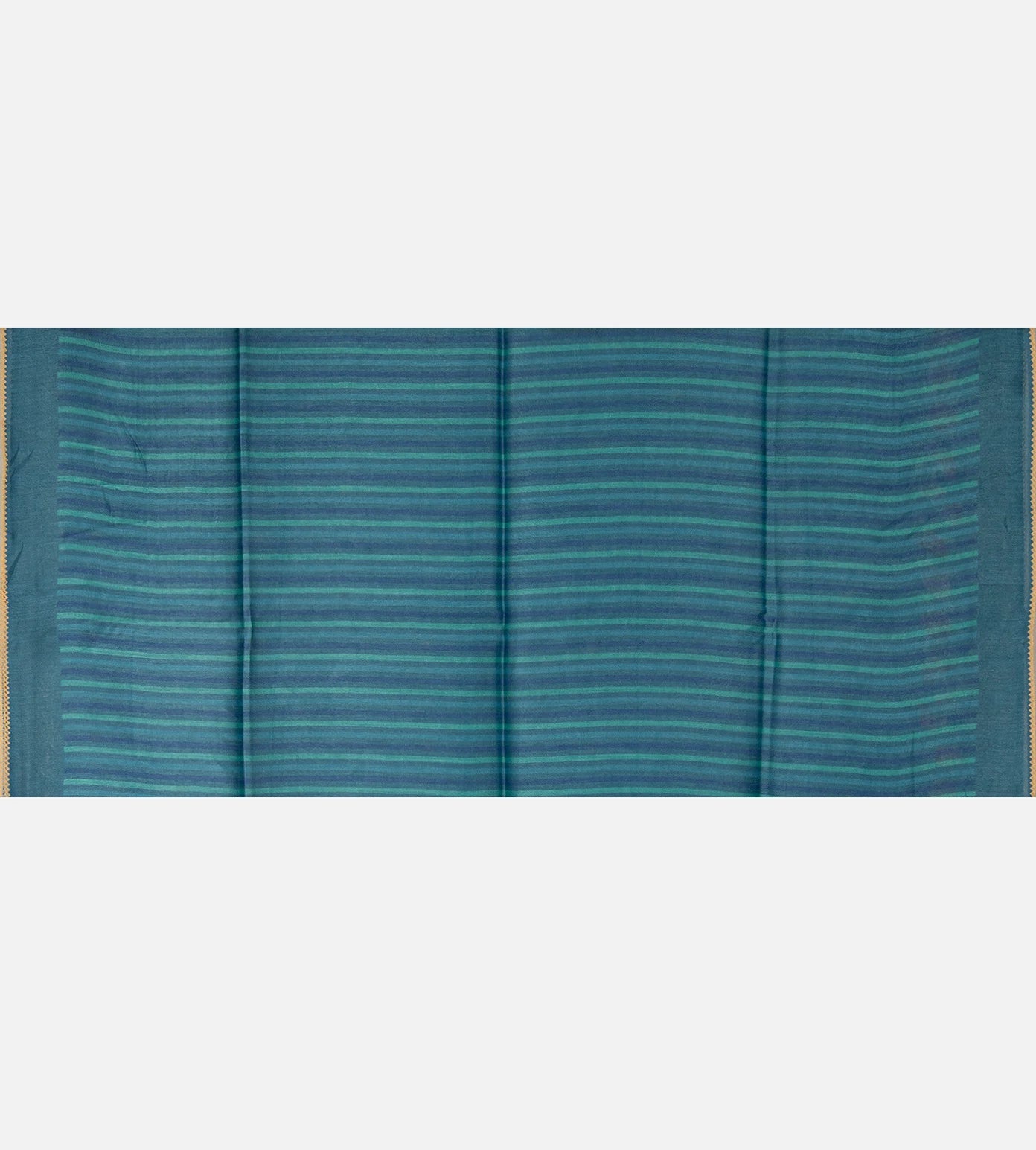 Blue Tussar Saree