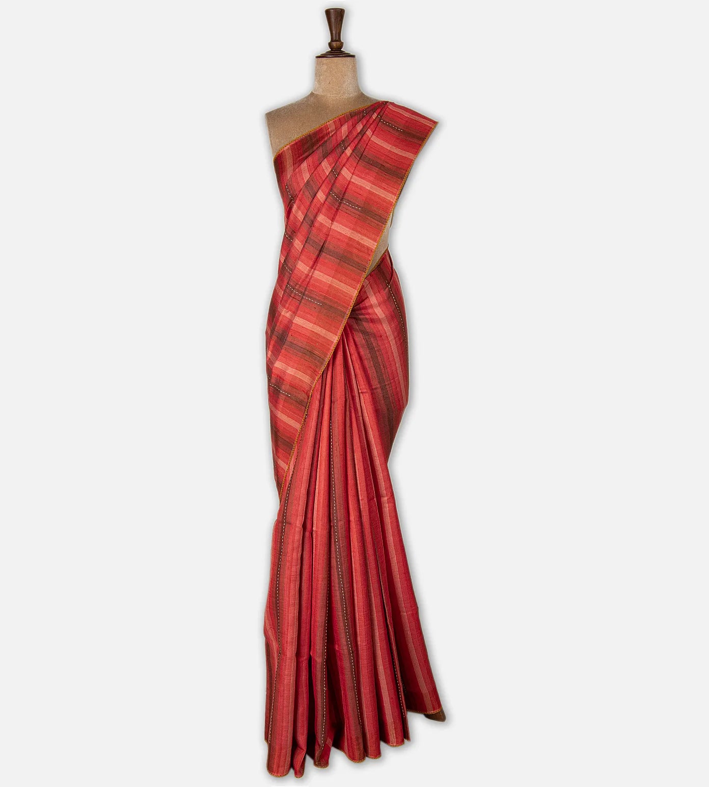 Multicolour Tussar Saree
