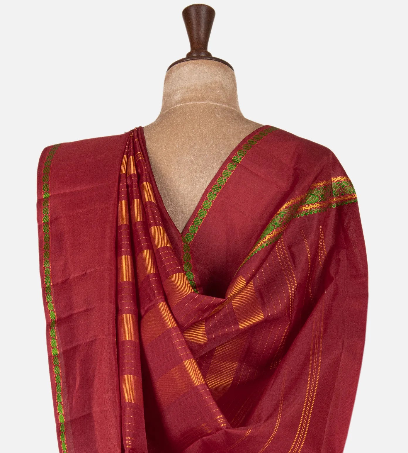 Red Kanchipuram Silk Saree
