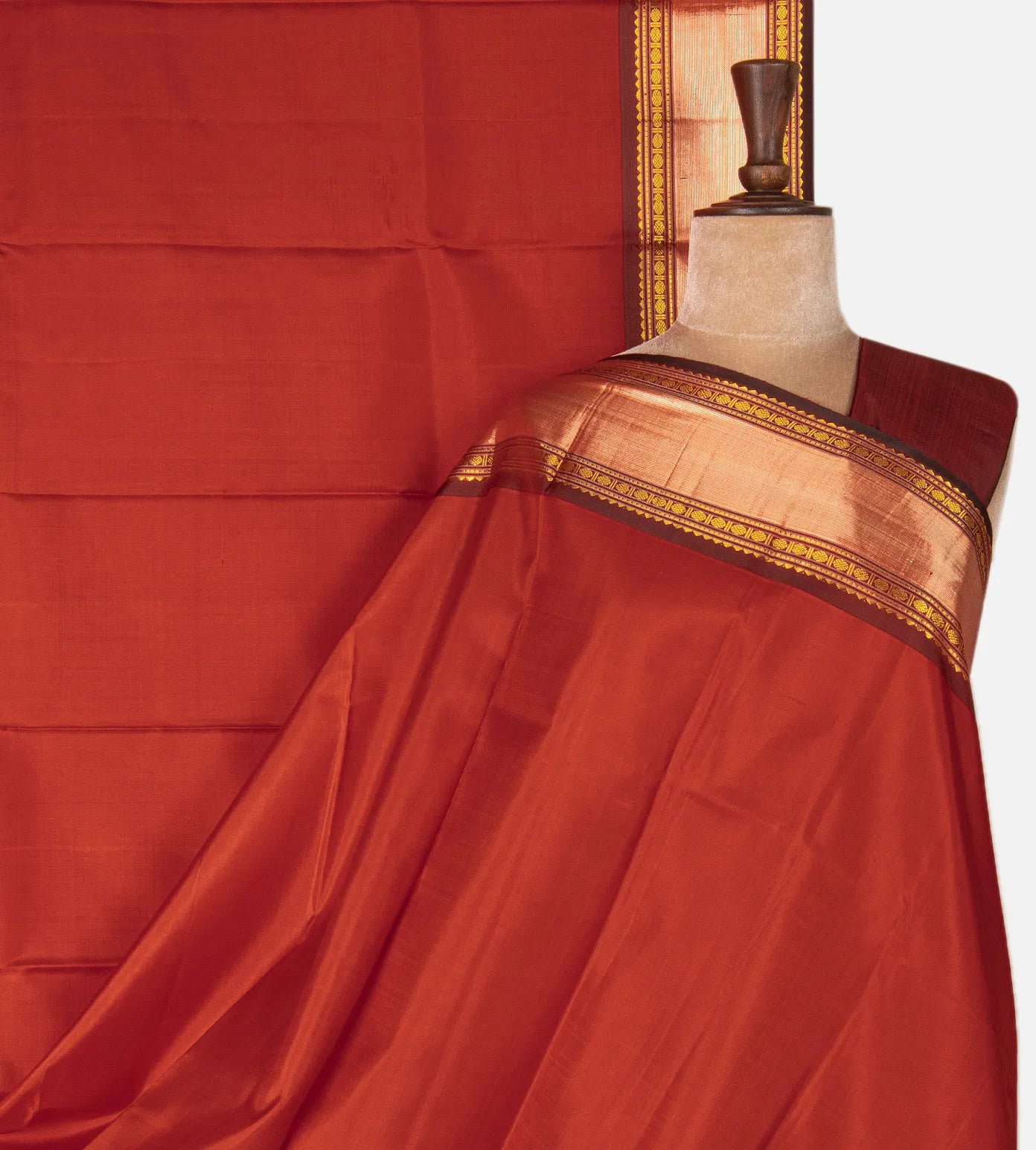 Red Kanchipuram Silk Saree