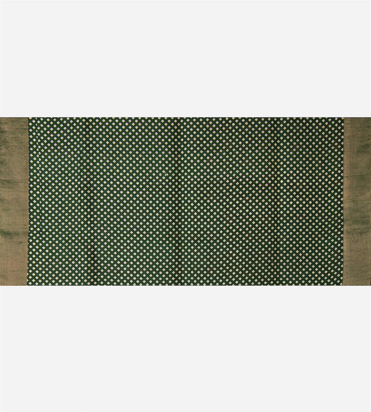 Green Raw Silk Saree