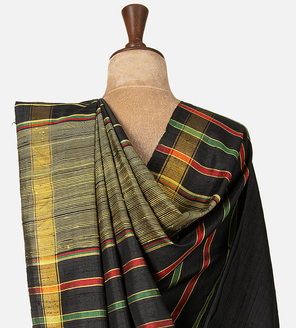 Black Patola Silk Saree