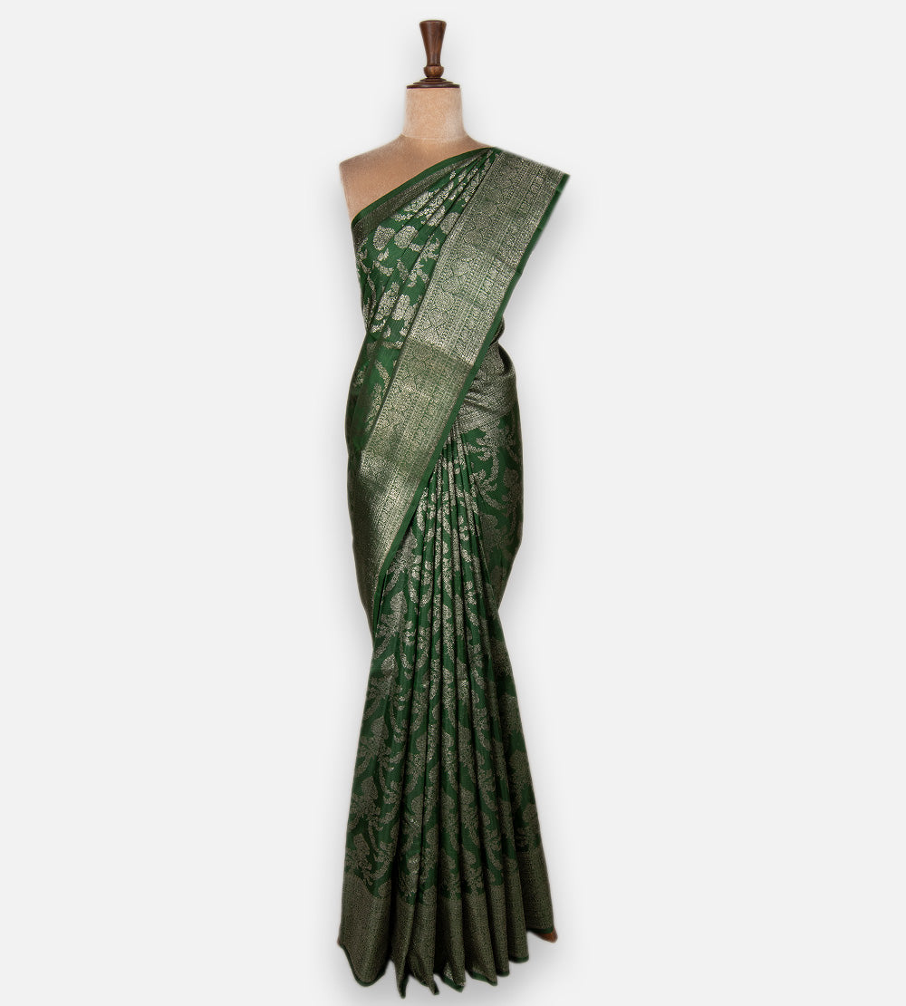 Green Kanchipuram Silk Saree