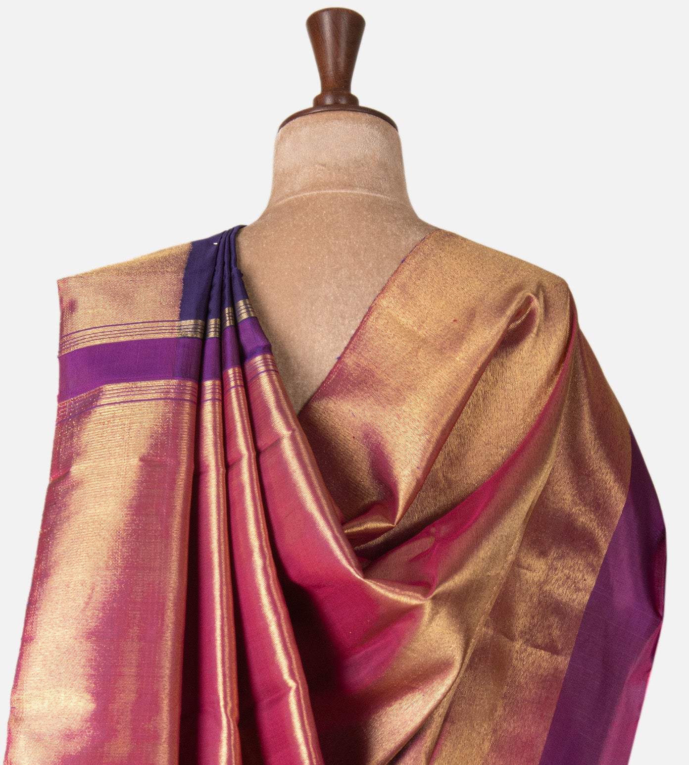 Blue Kanchipuram Silk Saree