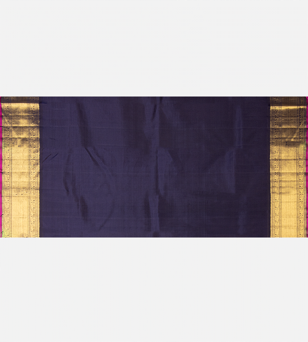 Deep Beige Kanchipuram Silk Saree