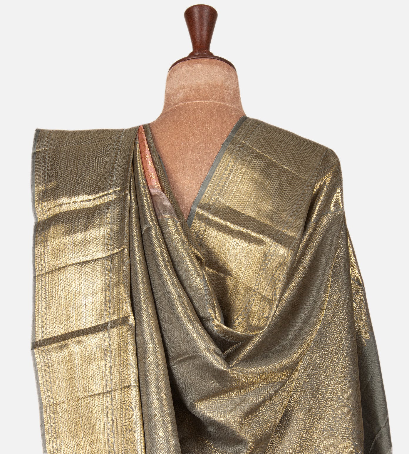 Pink Kanchipuram Silk Saree