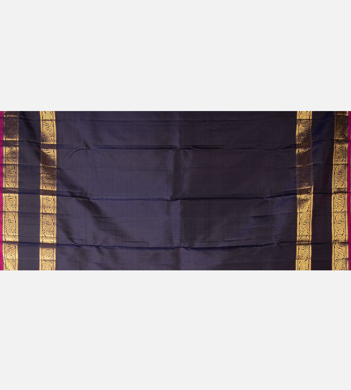Peach Kanchipuram Silk Saree