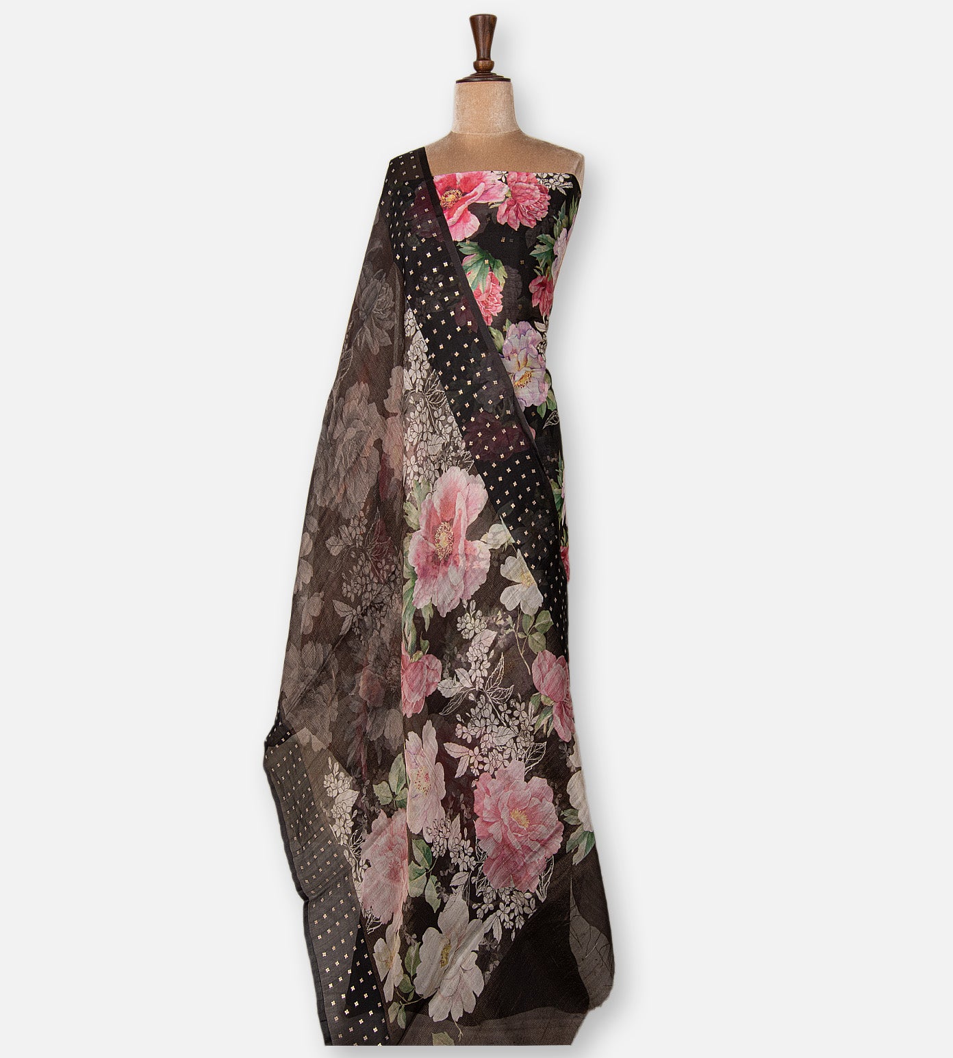 Black Organza Salwar