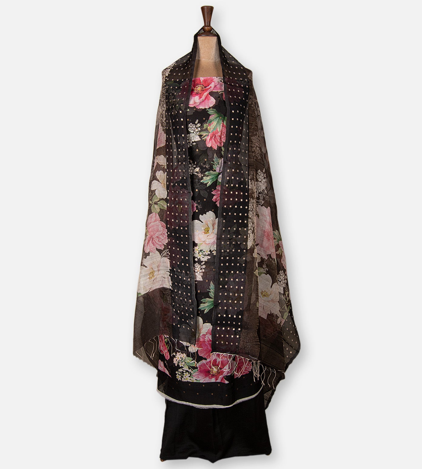 Black Organza Salwar