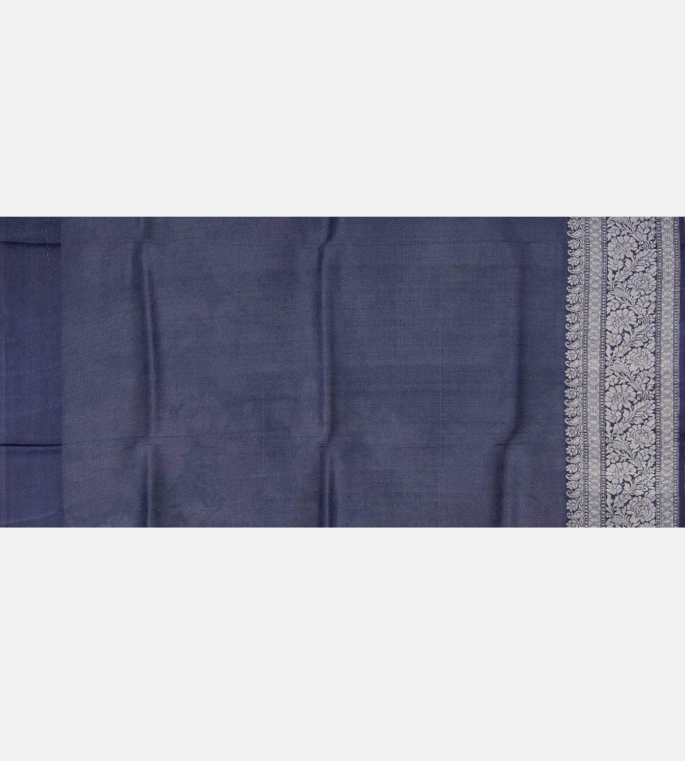 Blue Kattan Silk Saree