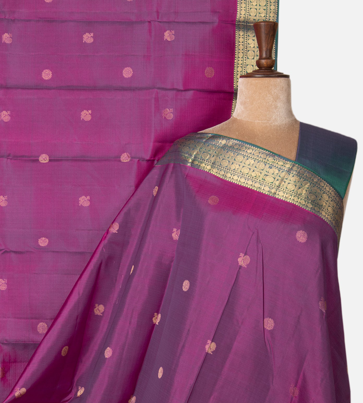 Purple Soft Silk Saree