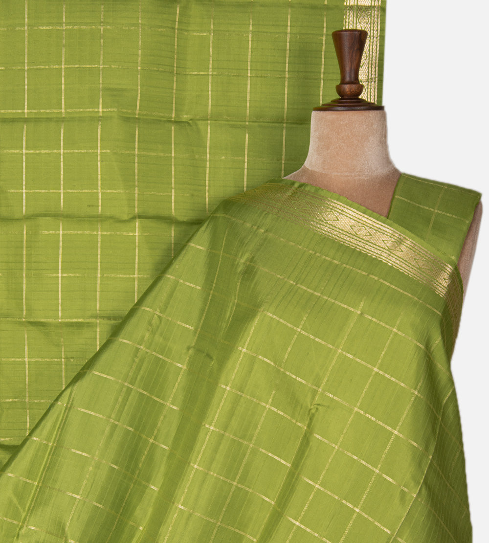 Green Kanchipuram Silk Saree