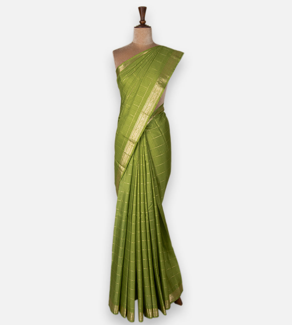 Green Kanchipuram Silk Saree