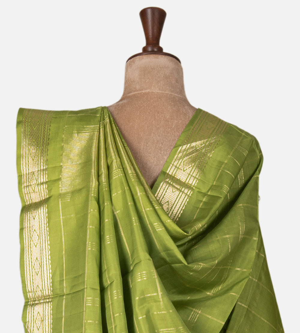 Green Kanchipuram Silk Saree