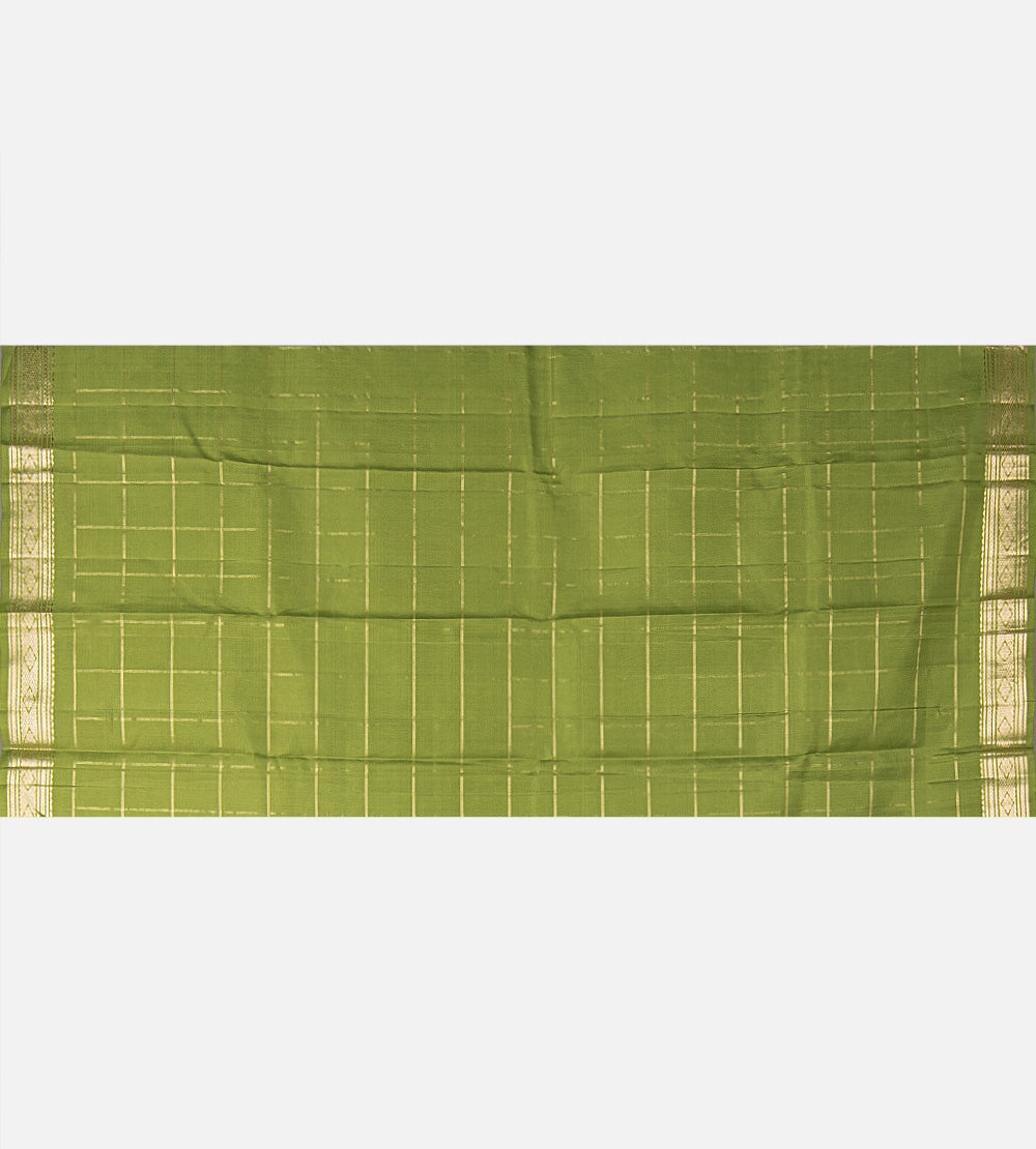 Green Kanchipuram Silk Saree