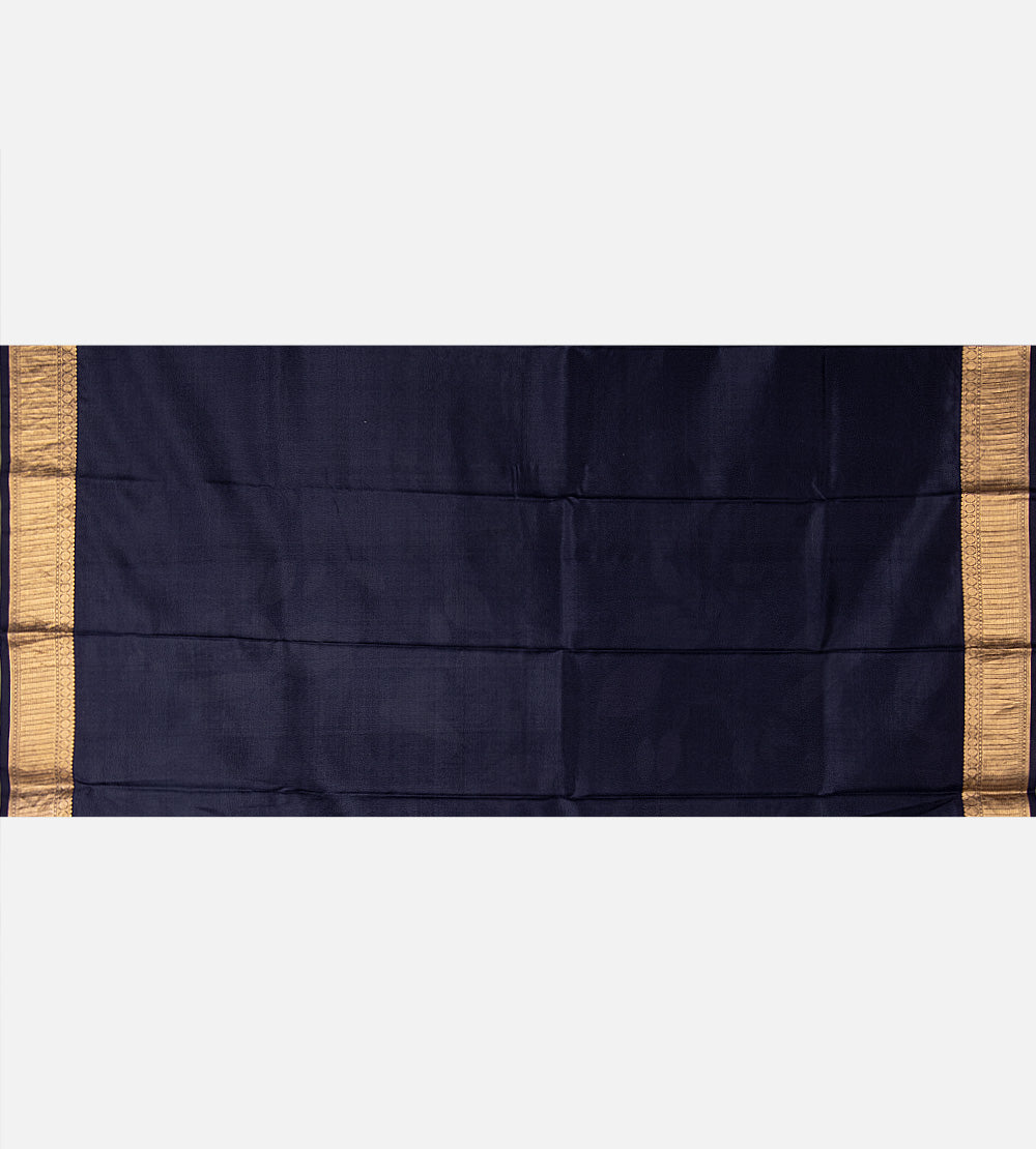 Blue Soft Silk Saree