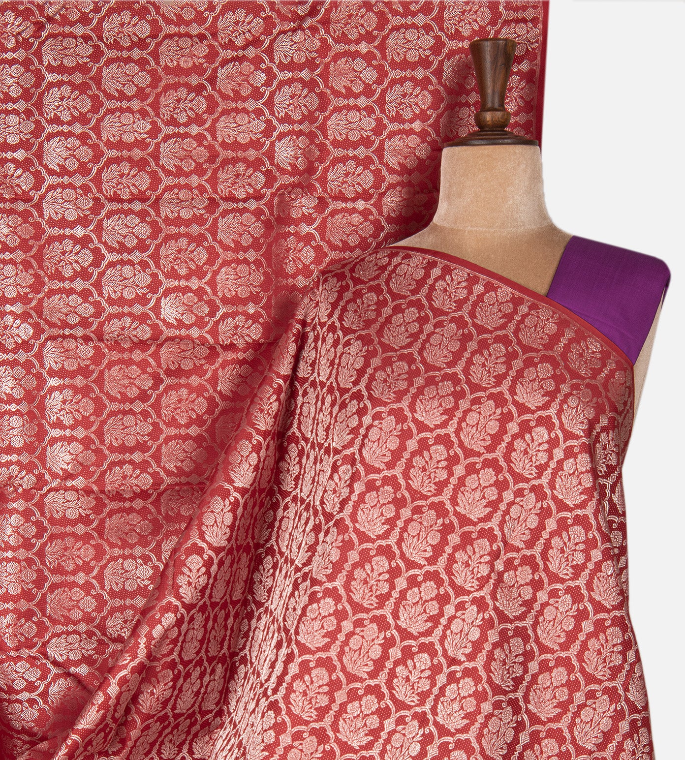 Red Kanchipuram Silk Saree