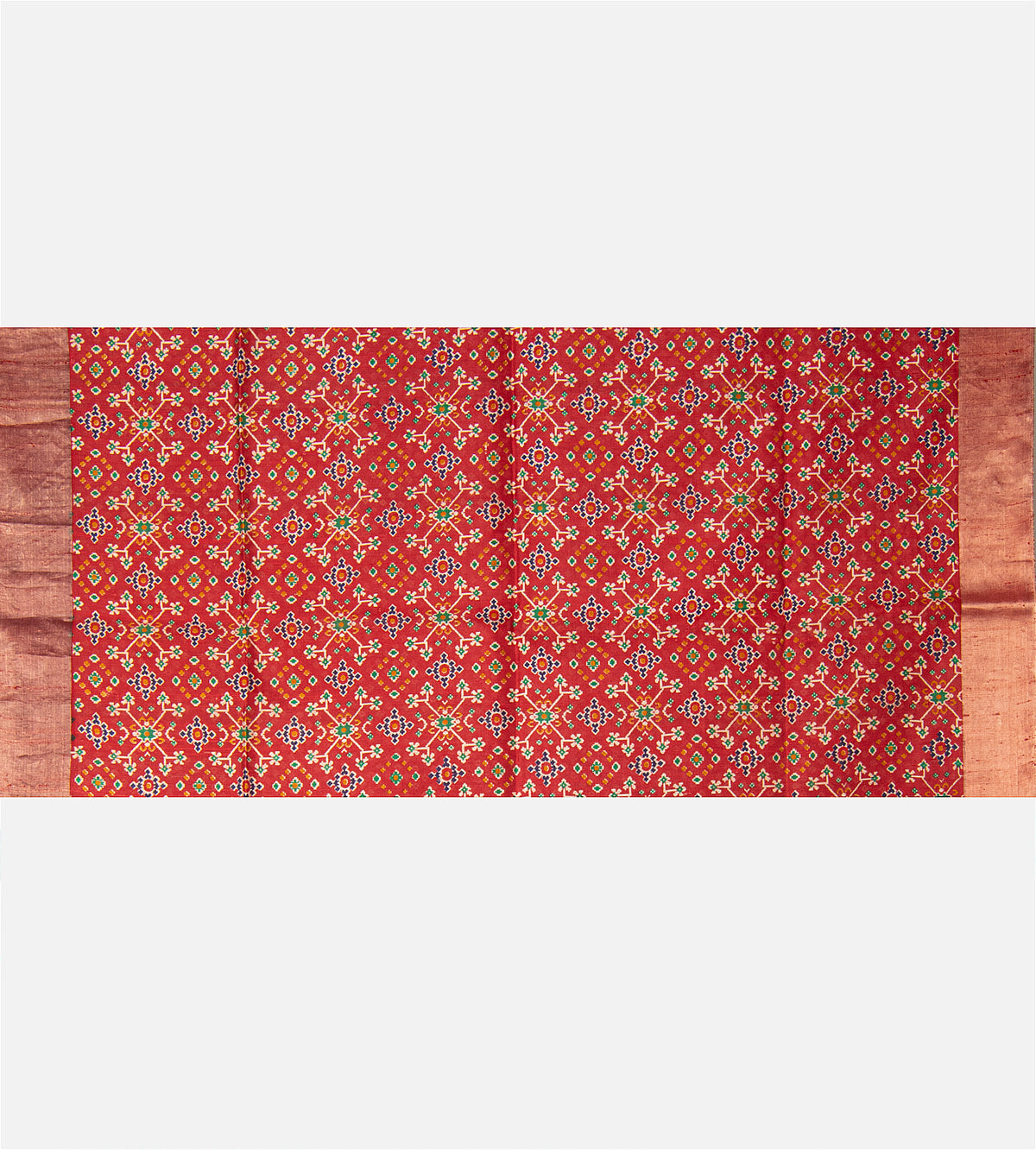 Red Raw Silk Saree