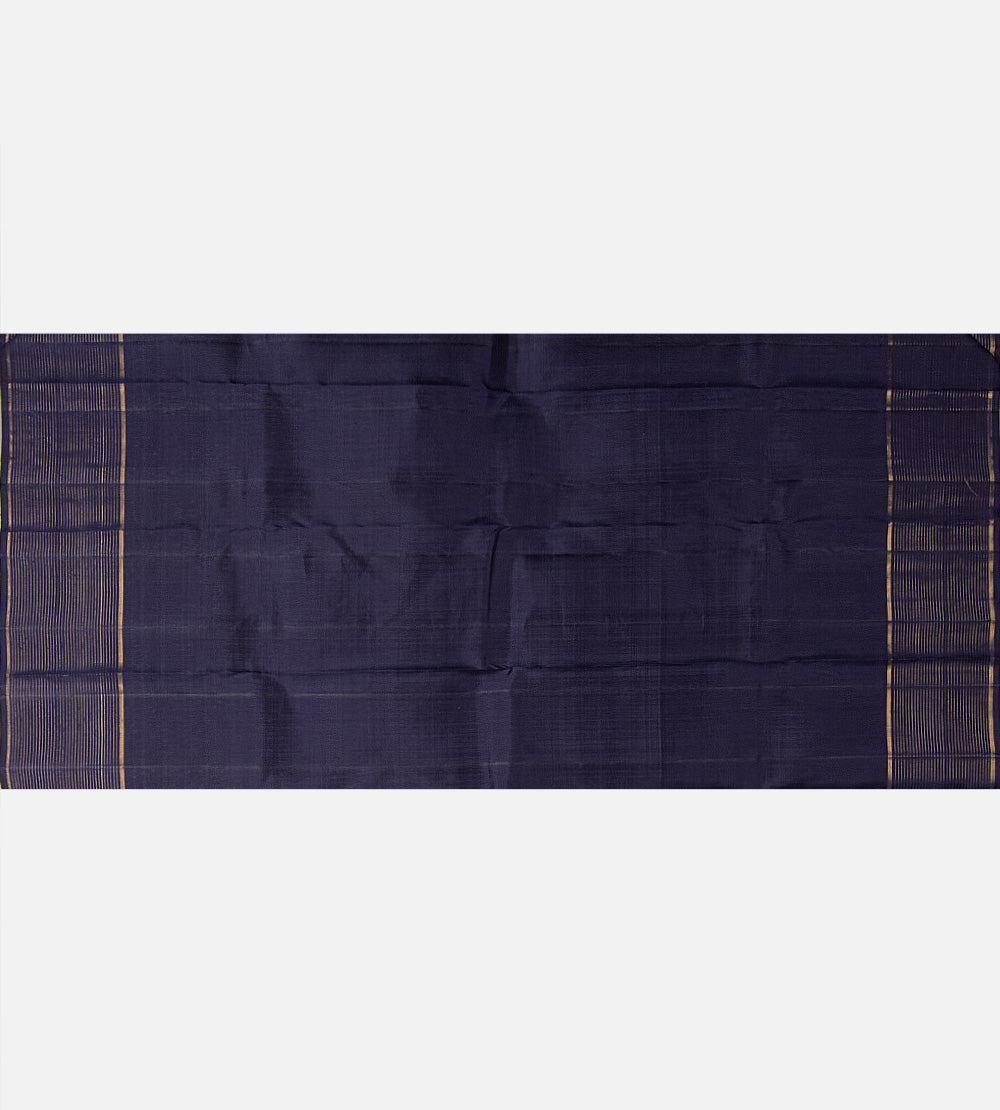 Blue Kanchipuram Silk Saree