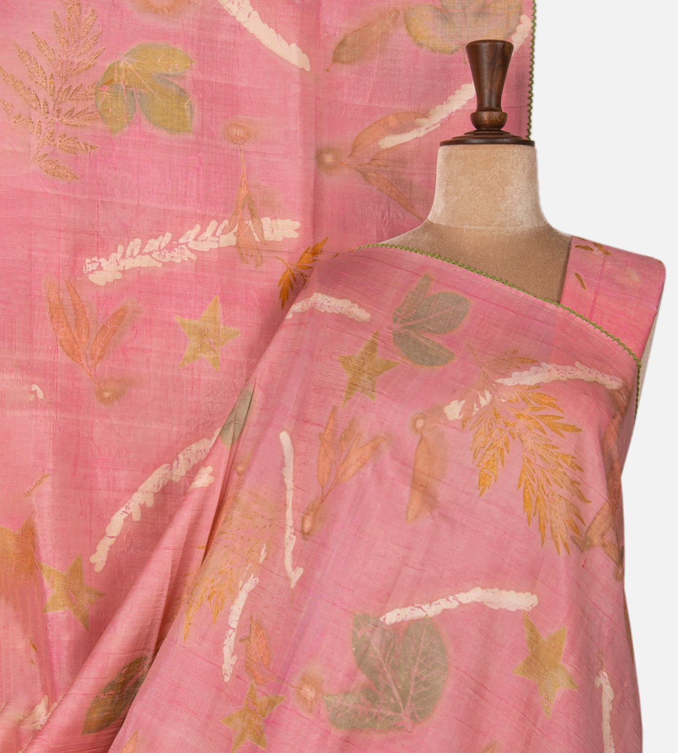 Pink Mulberry Silk Saree