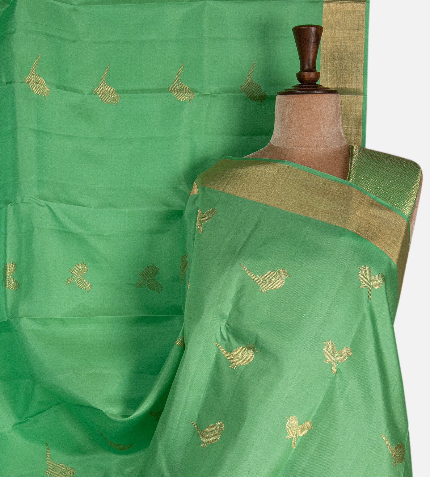Green Kanchipuram Silk Saree