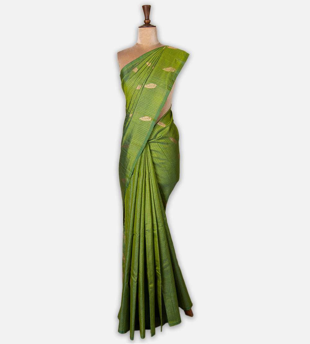 Light Green Soft Silk Saree