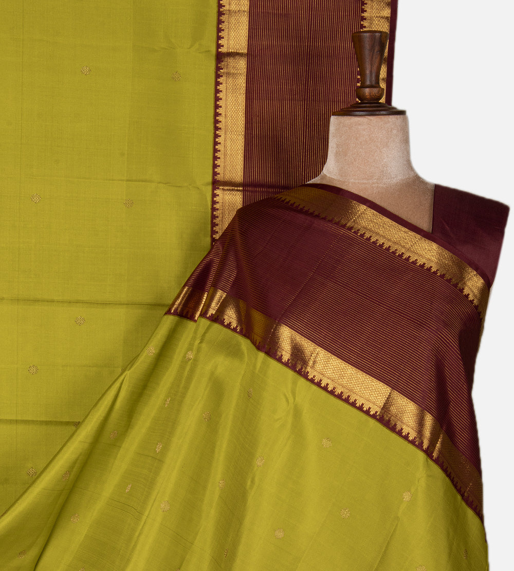 Green Kanchipuram Silk Saree