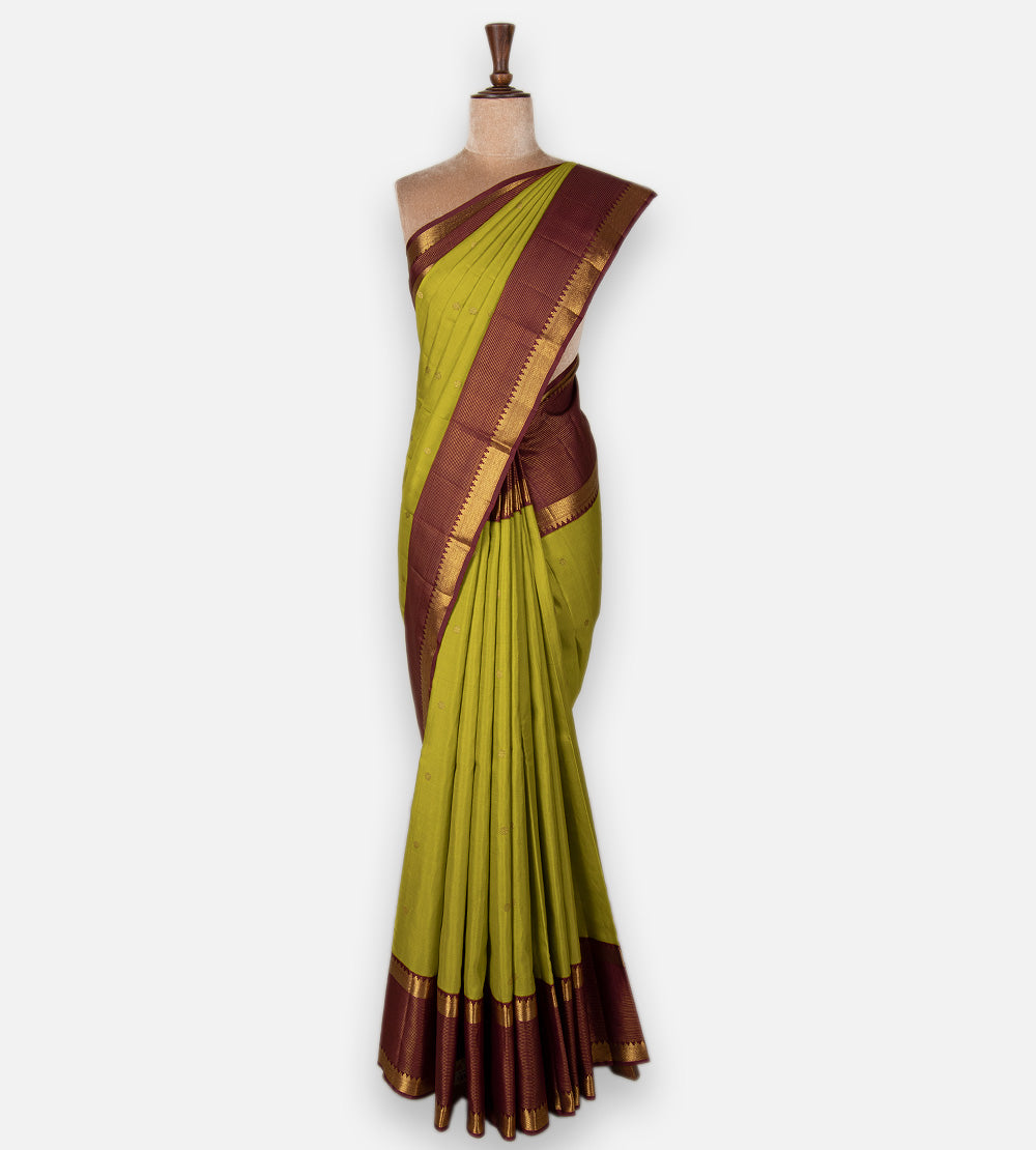 Green Kanchipuram Silk Saree