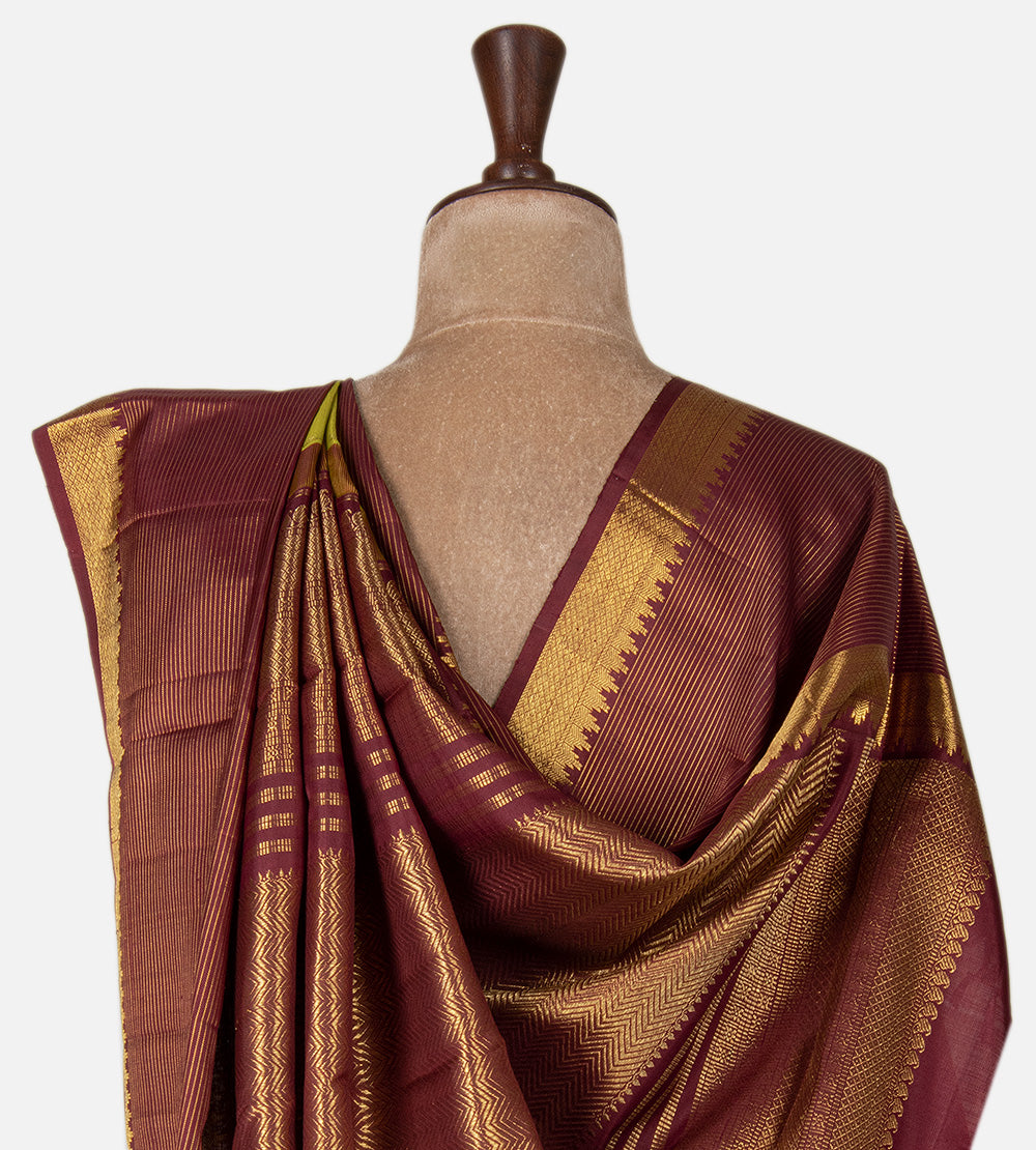 Green Kanchipuram Silk Saree