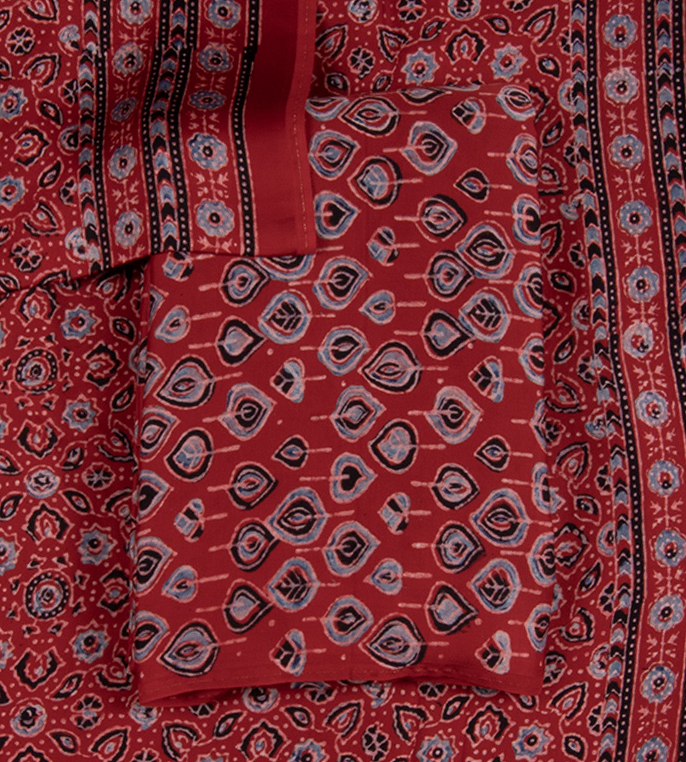 Red Modal Silk Salwar