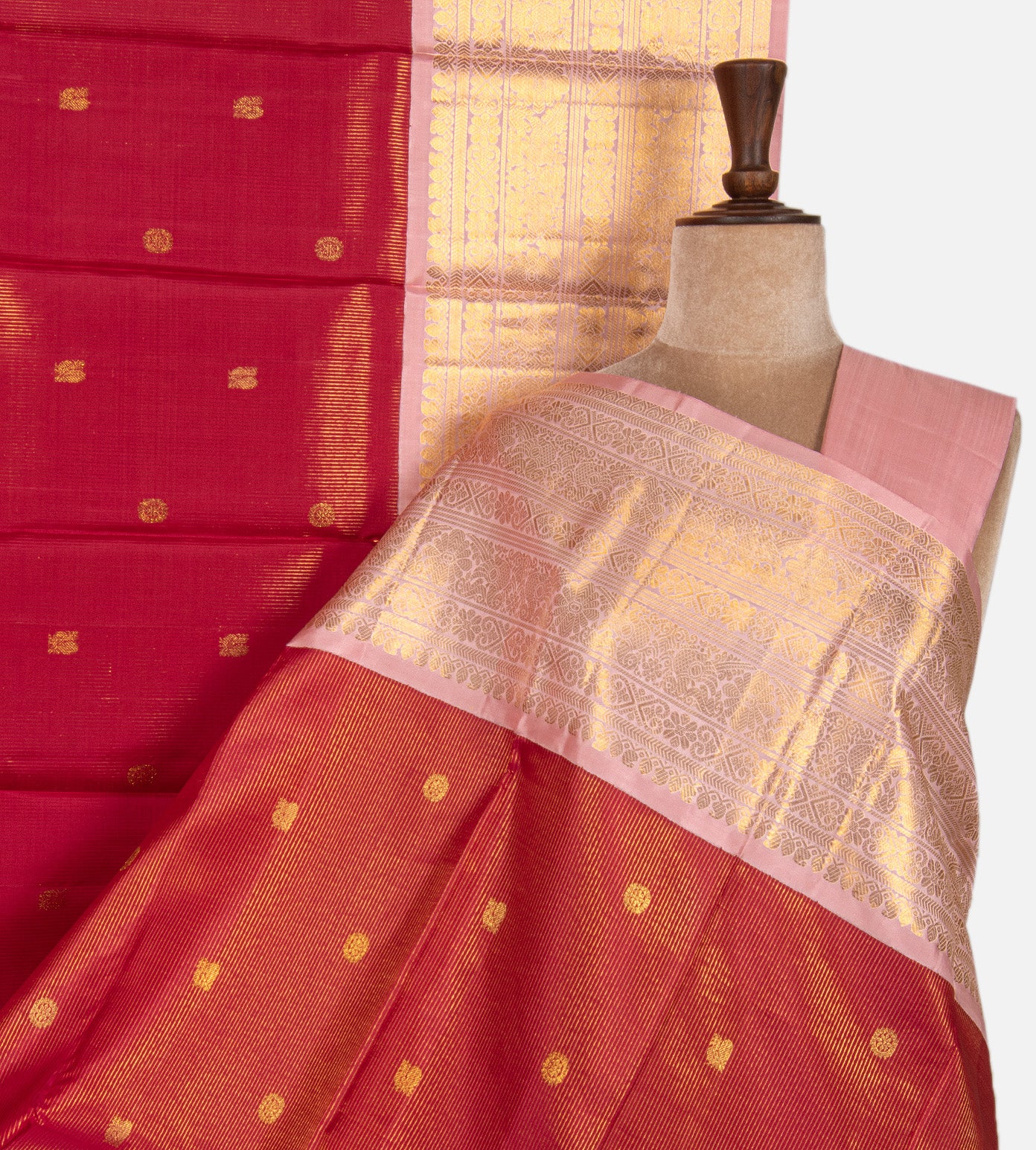Red Kanchipuram Silk Saree